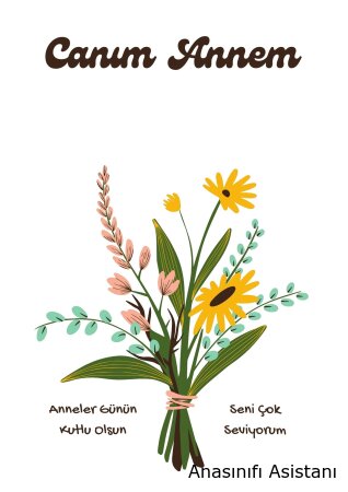 Anneler Günü Bastırılabilir Hediye