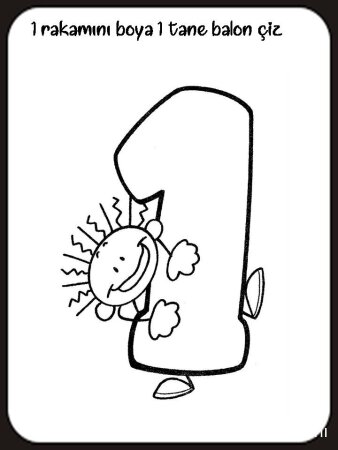 1 Rakamı Çalışması